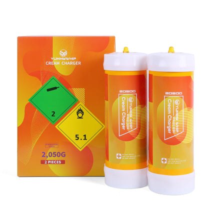 Yummy Whipped Cream Chargers  N2O Nitrous Oxide