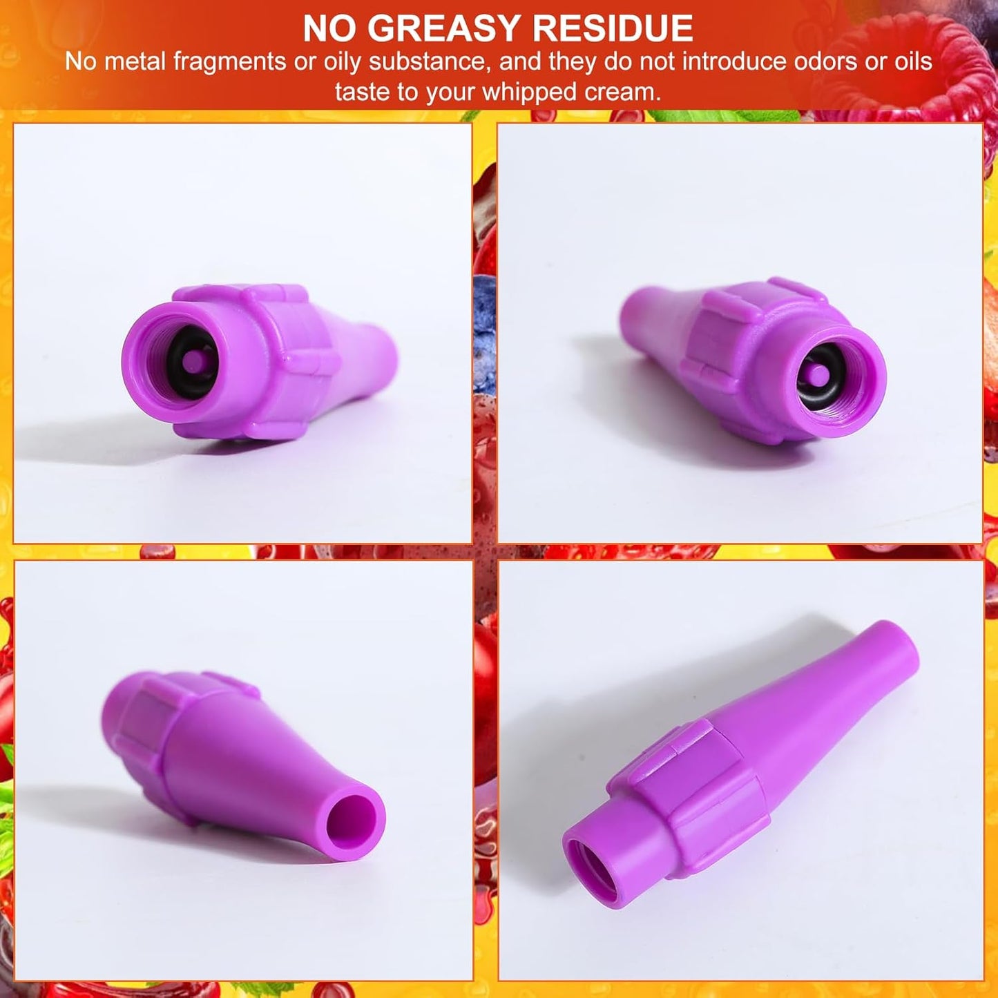 Mixed Fruit Flavor Silent Nozzle(10pcs)
